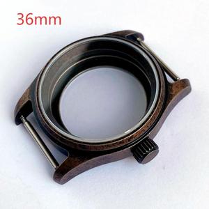 ตัวเรือนทองแดงชุบด้วยไฟฟ้า36มม./39มม. ตัวเรือนทองแดง<span class=keywords><strong>โบราณ</strong></span>เคส<span class=keywords><strong>นาฬิกา</strong></span>บรอนซ์เคลือบนักบิน316L 10atm ชิ้นส่วน<span class=keywords><strong>นาฬิกา</strong></span>สแตนเลส - Product Image 3