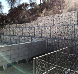 Bon prix Fabricant direct Boîte de gabions de calibre 8 (4mm) Galfan Enduit 60x80mm Clôture hexagonale en fil métallique Produits de terrassement - Product Image 6