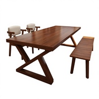 Bureau en bois massif, nouveau bureau d'ordinateur de style chinois pour salon, table d'étude à domicile, bureau d'écriture pour étudiant, longue table en bois massif