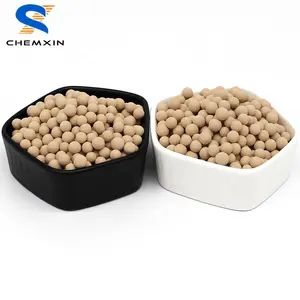 Desiccant CHEMXIN 4*8 Mesh 8*12 Mesh Zeolite Molecular Sieve 4a Adsorbent As Small Packaging Desiccant Dehydration