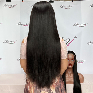 Precio de Promoción, Pelucas Bob de Cabello Humano Vietnamita con Cierre de Encaje 5x5, Cabello Liso de 24 Pulgadas, Color Negro Natural, Cabello Virgen al por Mayor de Fábrica - Product Image 1