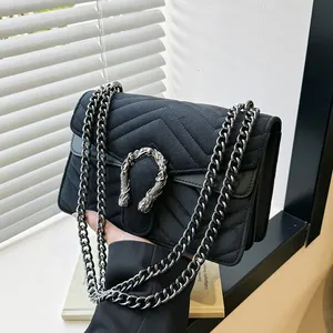 Роскошные женские сумки от известного бренда, дизайнерские женские сумки через плечо
