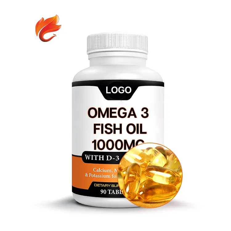 Immuun & Anti-vermoeidheid Functie Vis Olie Type Verfijnde Zalm Alaska Bulk Omega 3 Visolie Softgel Capsule