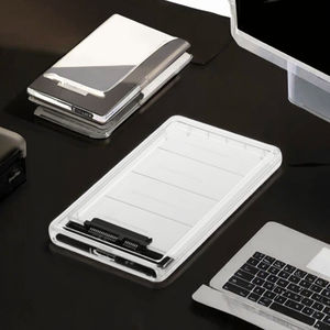 Boîtier portable pour SSD/HDD SATA 2,5 pouces avec adaptateur USB3.0 vers SATA2.5, boîtier en plastique - Product Image 2