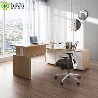 Escritorio de Oficina Moderno de Metal con Altura Ajustable Inteligente para el Hogar o la Sala de Estudio