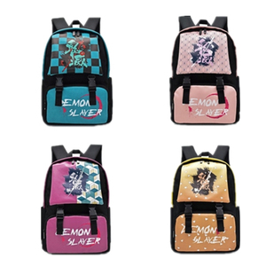 กระเป๋าผ้าแคนวาสคิเมทสึ โนะ ไยบะกระเป๋าเป้สะพายหลังเดินทางขนาดใหญ่กระเป๋าเป้สะพายหลังแล็ปท็อปสำหรับทุกเพศ - Product Image 1