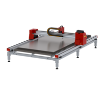 Máquina de Corte por Plasma CNC de Alta Precisión Compatible con AutoCAD, Mesa de Gantry Ligera, Controlador F2100B, Motor de Engranaje de Accionamiento Bilateral