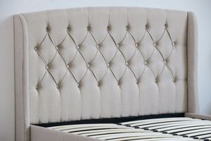 מודרני אירופאי עיצובים כפול אחסון מיטת מלך מלכת גודל עם מגירת הדום בד מיטה עות 'מאני אחסון מיטת - Product Image 5