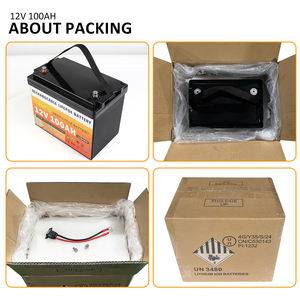 Batería Recargable de Litio-Hierro-Fosfato (LiFePO4) de 12V 100AH 280AH 300AH con BMS Integrado y Monitoreo por Bluetooth a través del Teléfono Móvil, Servicio DDP - Product Image 4