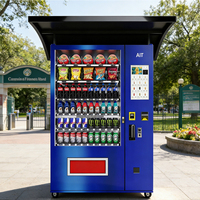 Distributeur automatique intelligent de snacks et de boissons avec système Nayax pour les magasins de loisirs et les salles de sport