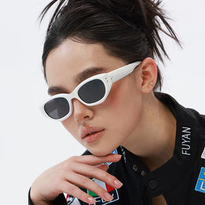 Lunettes de soleil polarisées œil de chat Dl-28203 pour femmes, verres TAC UV400, monture TR, style urbain tendance, protection solaire - Product Image 3