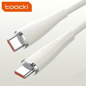 Toocki 2024 5A 2.4A Schnell ladekabel Typ C zu Typ C 20W 60W 100W PD Lade datenkabel mit 0,25 M 1M 2M 3M Kabel