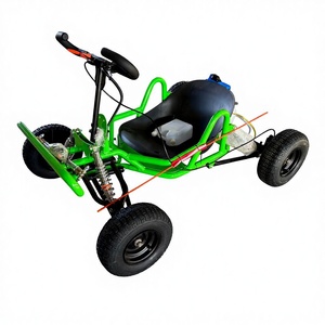 Go Kart Todoterreno de Alto Rendimiento <span class=keywords><strong>con</strong></span> Motor de Gasolina de 90CC y 2 Tiempos, <span class=keywords><strong>con</strong></span> Gran Aceleración y Conducción Estable - Product Image 5
