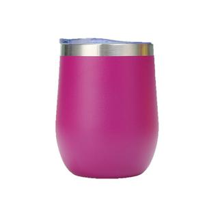 En gros 12oz Logo Personnalisé En Acier Inoxydable 304 Tasses À Oeufs <span class=keywords><strong>Gobelet</strong></span> Voyage Isolé Bière Thé Café Thermo Tasse Tasse avec Couvercle - Product Image 5