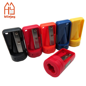 <span class=keywords><strong>Taille</strong></span>-<span class=keywords><strong>crayon</strong></span> de charpentier manuel de liste de papeterie 5X2.4cm avec costume de trou pour les crayons de construction de forme octogonale et carrée Durable - Product Image 6