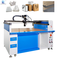 Machine de distribution de colle automatique CNC 3 points pour affichage UV, PU, colle chaude et chaude à chaud, pour scellage de boîtes