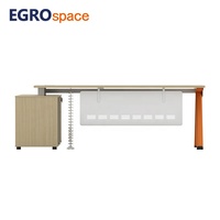 EGROspace Mobilier de luxe moderne, table de direction ergonomique personnalisée pour directeur, gestionnaire, bureau exécutif