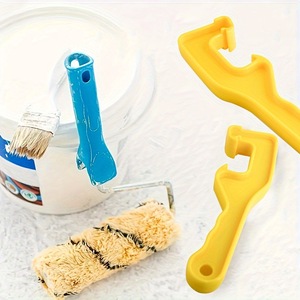 Drum Opener Plastic Yellow 200mm <b>Paint</b> <b>Bucket</b> Lid Lifter Durable Wrench - Product Image 4