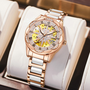 Montres pour femmes MG 139 <span class=keywords><strong>2023</strong></span> Nouvelle <span class=keywords><strong>montre</strong></span> mécanique pour femmes élégante Boîtier creux Mode Étanche à l'eau Aiguilles lumineuses - Product Image 4