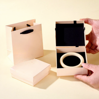 Boîte à bijoux haut de gamme en papier avec intérieur en éponge, gaufrage pailleté, pour bagues, boucles d'oreilles et colliers, vente en gros, fabrication OEM