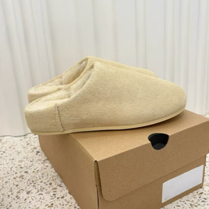 2025 Trending Luxurious Designer Genuine <b>Leather</b> <b>Slippers</b> U*ug-High Quality Casual Shoes Fashionable Winter Breathable Outdoor - Product Image 3