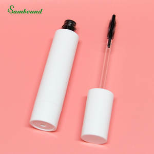 Venta al por mayor de alta gama de encargo de doble capa de máscara de PET botellas de tubo de silicona de plástico desechable cabezales de cepillo para el embalaje de cosméticos - Product Image 1