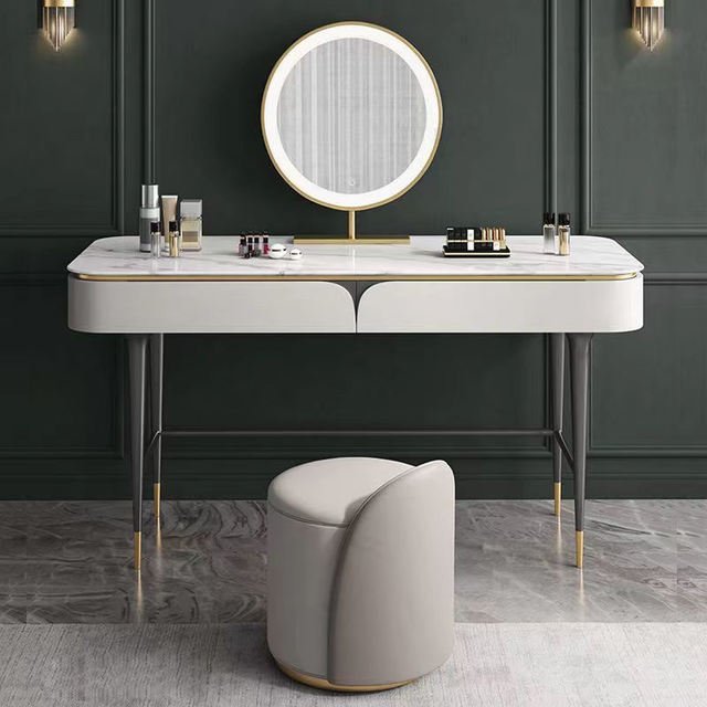 Dresser Bedroom Modern Simple Small-sized Ins Wind Dresser Storage Cabinet Integrated Table