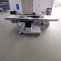 Table d'imagerie à bras en C chirurgicale HE-506-A en fibre de carbone, portée de fluoroscopie 1150 mm, charge 350 kg, pour laboratoire de fluoroscopie orthopédique