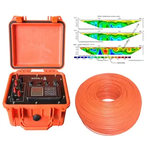 स्वत: उच्च सटीकता के साथ पेशेवर 100 मीटर भूमिगत पानी डिटेक्टर Geoelectrical जमीन पानी अन्वेषण Resistivi