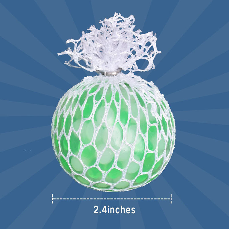 Mesh Ball Squeeze Tpr Grape Stress Toy Stress Relief Squeeze Grape Balls Relieve Pressure Squishy Mesh Ball