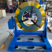 Positionneur de soudage automatique à rotation centrale avec mandrin, fabriqué en Chine