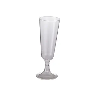 Llegadas Ropa 5oz 150ml Cristal Vino Taza de café Construcción Vidrio Productos de tendencia PE Plástico 2021 Nuevo Personalizado Fiesta Boda