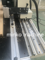 Machine de perçage automatique verticale multi-têtes pour le perçage de trous de charnières et de serrures de portes d'armoires