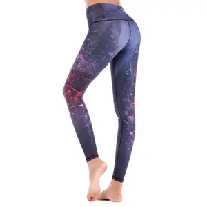 Stokta popüler Karın Kontrol yoga tayt Spor Salonu bambu leggins