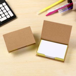 Bloc de Notas Adhesivas Ys265 en Promoción, Notas Adhesivas Rectangulares de Papel Kraft, Caja de Notas Adhesivas con Logotipo Personalizado - Product Image 6