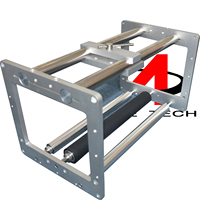 Support de fixation TTO réglable pour rouleau de platine, à fonctionnement intermittent/continu
