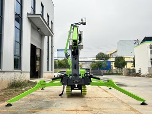 पोर्टेबल लिफ्ट टेलीस्कोपिंग 10 मीटर 12 मीटर-24 मीटर 50 मीटर चेरी पिकर हवाई तौबल ट्रेलर तौबल छोटे बूम मैन लिफ्ट के पीछे - Product Image 3