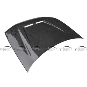 Couvre-moteur en fibre de carbone de type ZERO pour Honda Civic K6 3D Bonnet 1992-1995 Tuning automobile - Product Image 4