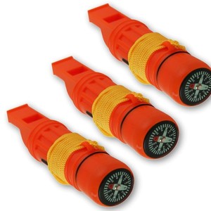 <span class=keywords><strong>อุปกรณ์</strong></span>ฝึกอบรมเอา<span class=keywords><strong>ชีวิต</strong></span>รอดกลางแจ้งแบบพกพา 5-in-1 พร้อมนกหวีด หินเหล็กไฟ/กล่อง/กระจก/เข็มทิศ - Product Image 1