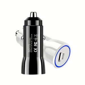 Cargador de Coche USB C PD de Carga Rápida de 30 W, Mini Cargador de Coche USB C con Caja para Teléfono Celular - Product Image 1