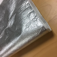 Matériau composite non tissé alternatif au Tyvek, tissu composite en papier doux et lavable, matériau composite en PU imperméable en rouleau pour sacs