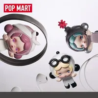 POP MART POP ATTACH SKULLPANDA Off Mode Series Mini Figurine Tendance Boîte Mystère Jouets Surprise Figurine d'Action Cadeau Surprise