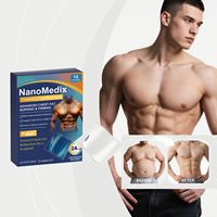 Vente chaude, lot de 18 patchs transdermiques brûleurs de graisse, patchs stimulant le métabolisme pour la gestion du poids pour homme