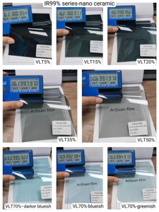纳米陶瓷隔热窗着色聚酯材料红外防紫外线车窗薄膜 - Product Image 2