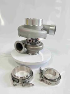 سباق GTX35R GTX3582R Gen2 التوربينات A/R.82 الفولاذ المقاوم للصدأ <span class=keywords><strong>2</strong></span> V الفرقة الإسكان الكرة تحمل الشاحن التوربيني - Product Image 3