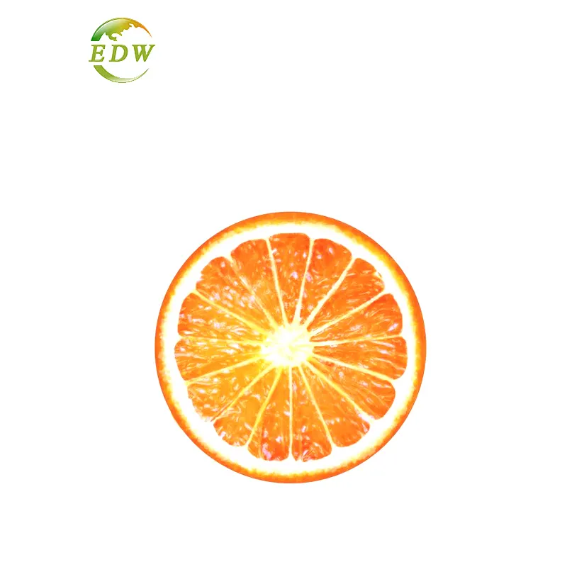 Kostenlose Probe Lebensmittel Zutaten Orangen geschmack Pulver Reines Orangen pulver Getränk Frisches gefrier getrocknetes Orangen pulver