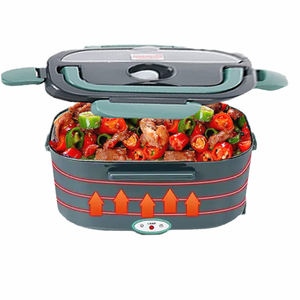 Vente en gros Ensemble de boîtes à lunch électriques Boîte à lunch portable pour enfants adultes en acier inoxydable - Product Image 1