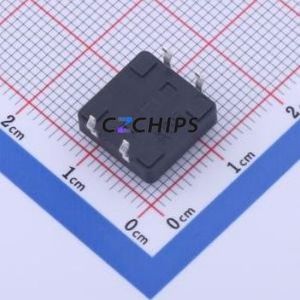 GT-TC152A-H050-L1 Tactile Switch Through hole,12x12mm Switch Single Pole Single Throw Round Button 1.6N Through Hole - Product Image 2