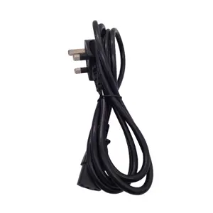 Wholesale UK England Standard British 3 Prong BS 1363 To IEC320 C13 Connector AC Power Cord With Customized Cable