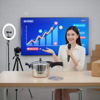 Nouvelle Arrivée Autocuiseur Écologique en Acier Inoxydable Série 30S pour Cuisinière à Induction/Gaz avec Couvercle – Utilisation Saine à Domicile